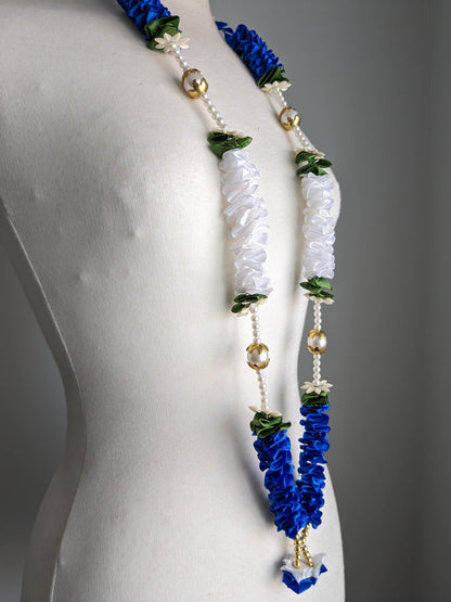 Artificial Indian Milni Haar Mala Satin Ribbon Flower Garland