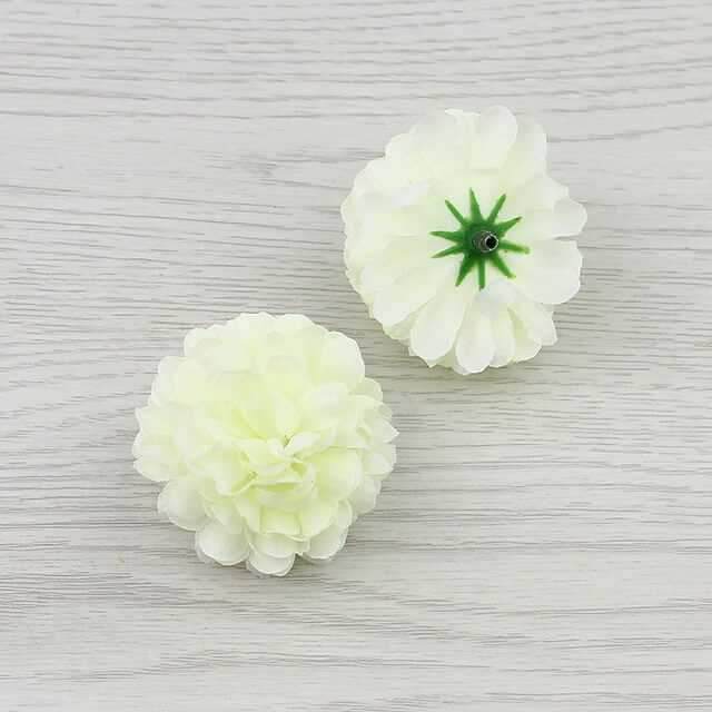 Artificial Flowers Carnations Medium 5cm - 50 pcs